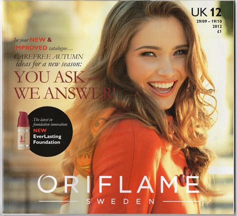 oriflame catalogue.